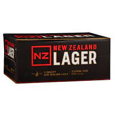 NZ lager 440ml dozen cans