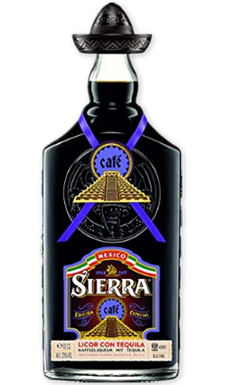 Sierra Cafe Licor con Tequila