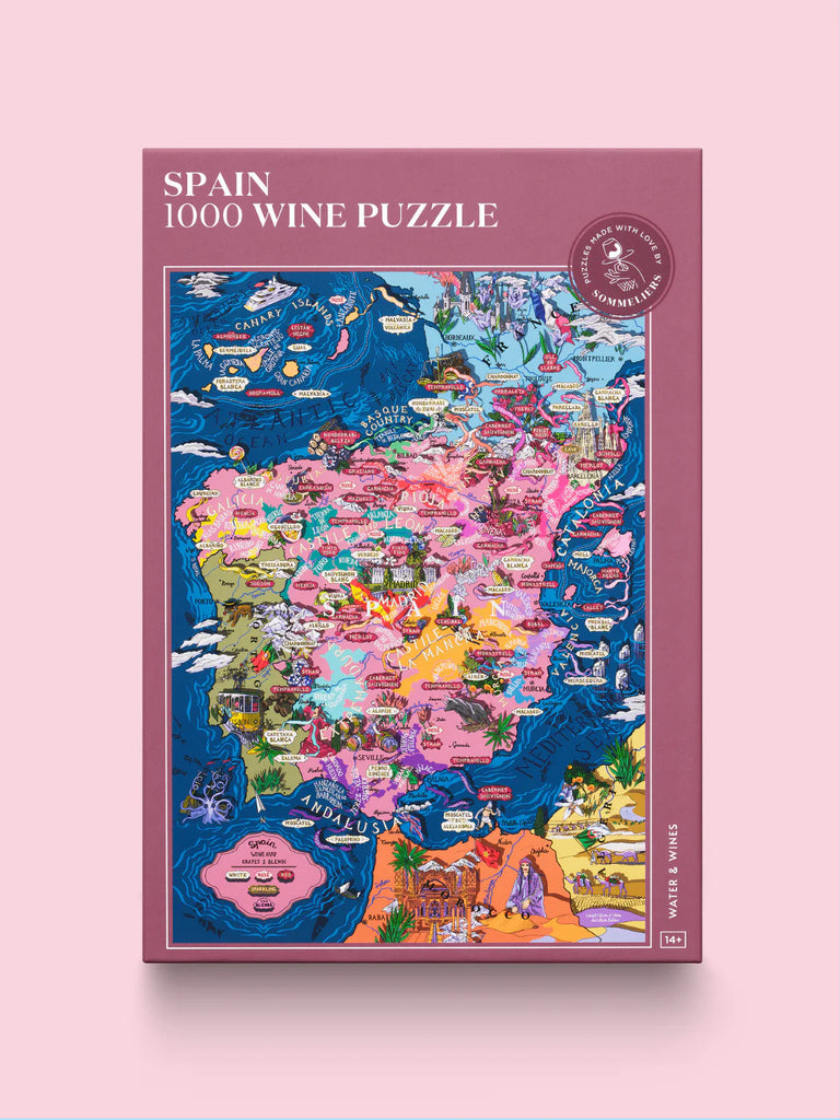 Water & Wine 1000 Piece Puzzle - Spain