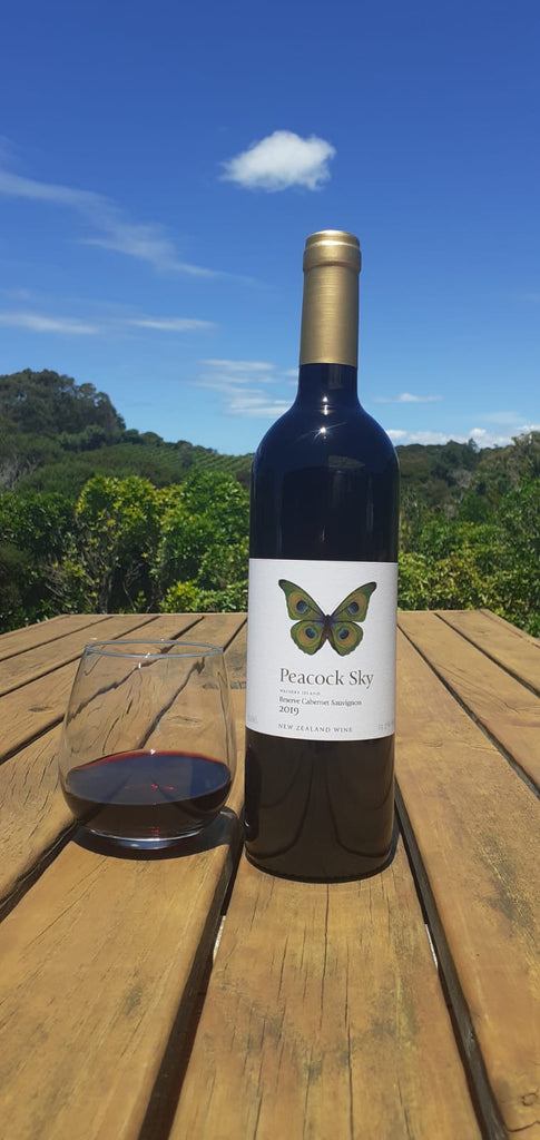 Peacock Sky Reserve Cabernet Sauvignon 2019, Waiheke