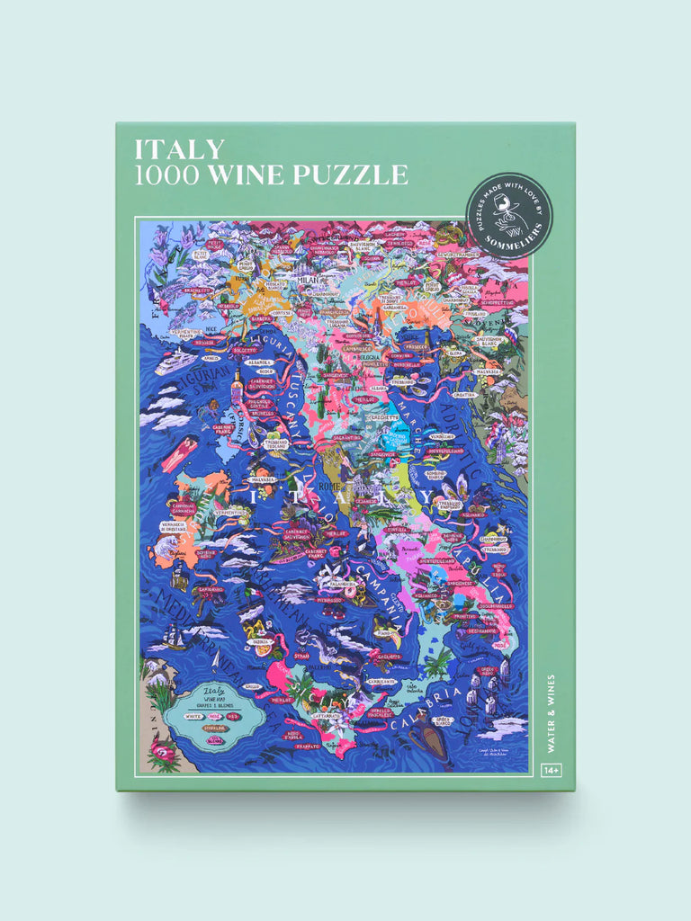 Water and Wine 1000 piece Puzzle - Italy
