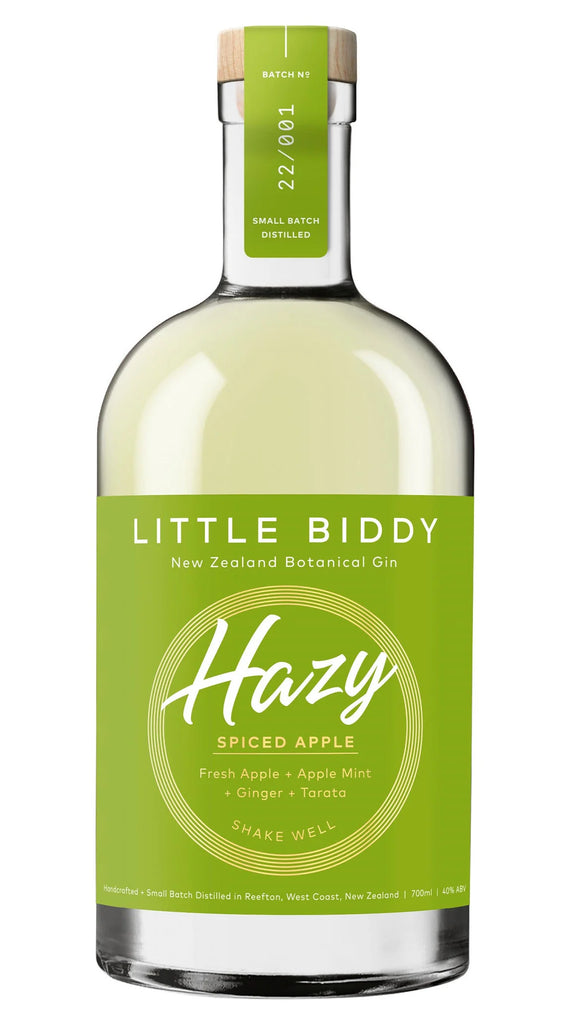 Little Biddy Hazy Spiced Apple Gin 700ml, Reefton, New Zealand