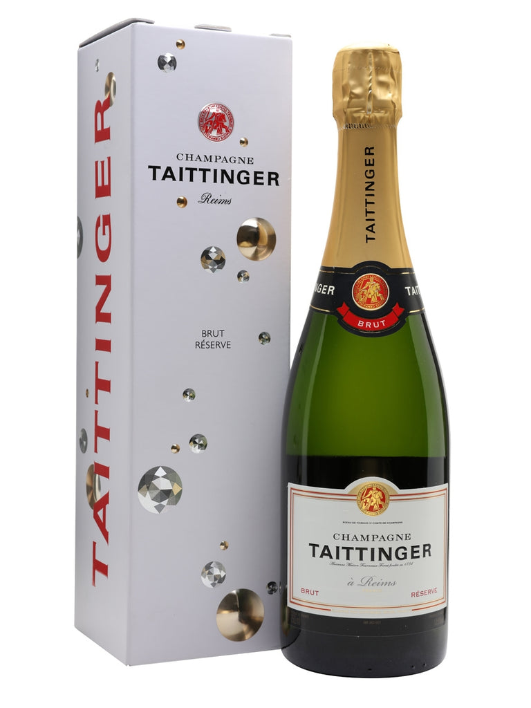Taittinger Reserve Brut Champagne boxed