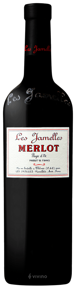 Les Jamelles Merlot 2019, France