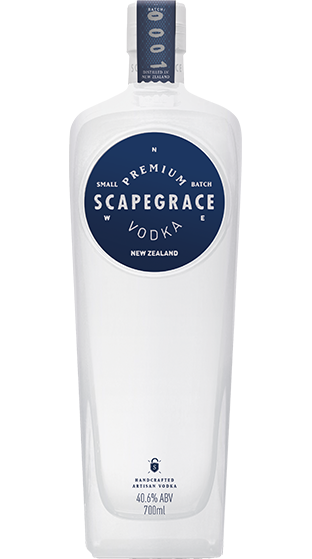 Scapegrace Premium Vodka 700ml, New Zealand