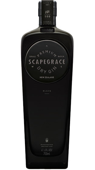 Scapegrace Black Gin, 700ml